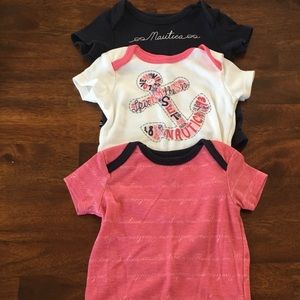 Nautical Onesies 3-6 Months